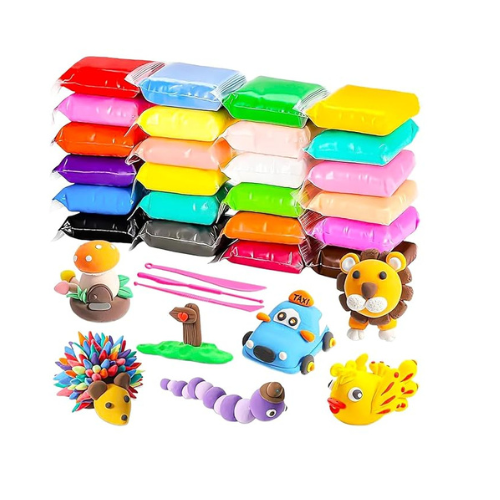 Air Dry Clay for Kids with 6 Sculpting Tools