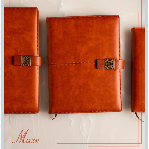 Customised leatheritte notebooks