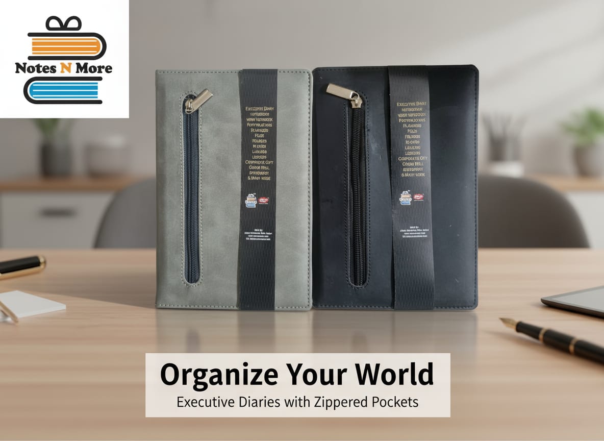 Executive Zipper Diary – Smart Organizer Edition